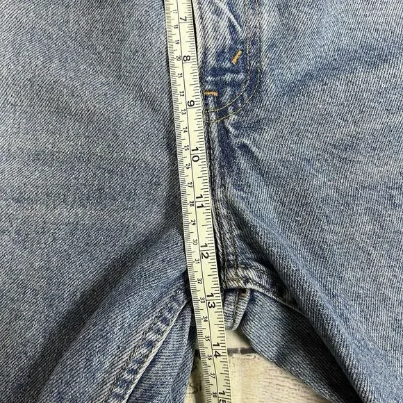 VINTAGE Levi's Jeans Mens 38x32 Blue Denim Relaxed Straight Light Wash Y2K Baggy